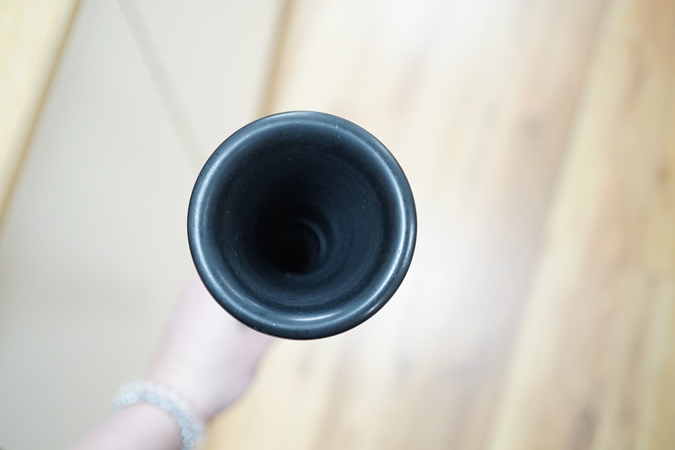 An ebonised clarinet, 65cms long